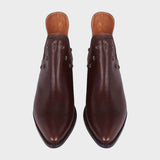 Estrella | Botines de Piel con Forma Puntiaguda