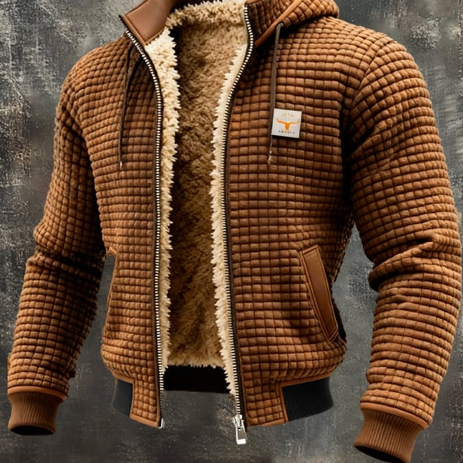 Rodrigo - Chaqueta de invierno con forro de sherpa