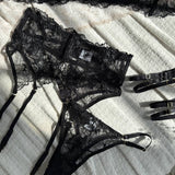 Lolla Set de Lencería Seductora con Detalles Florales y Encaje Delicado para Mujer