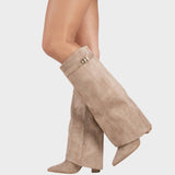 Lunara | Botas de Caña Alta de Ante