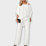 María | Conjunto de noche de chifón