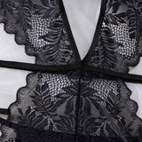 Jade Teddy de Encaje Elegante con Detalles en Forma de Corazón y Tirantes Ajustables