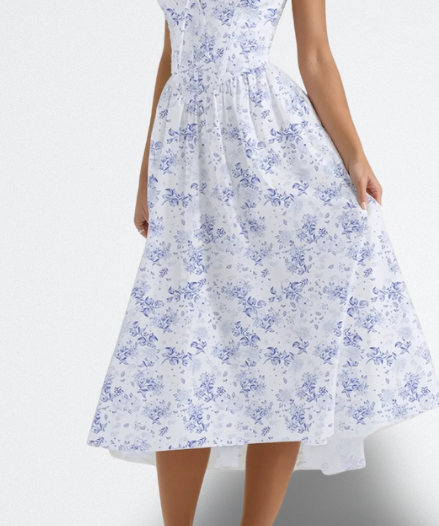 PILAR | VESTIDO FLORAL ELEGANTE