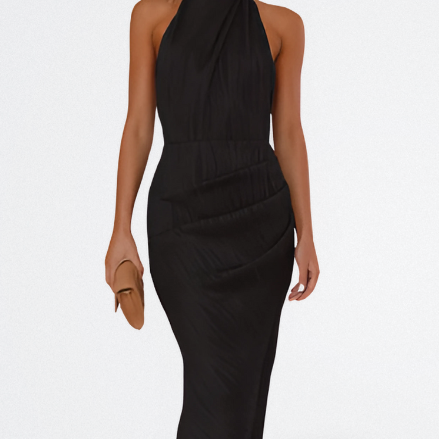 PAULA | VESTIDO MIDI PLISADO