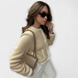 Sofía | Chaqueta de punto clásica con bolsillos