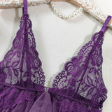 Nina Conjunto De Nuisette En Encaje Transparente Para Sentirte Sensual Y Elegante