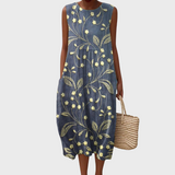 CRISTINA | VESTIDO INFORMAL CON ESTAMPADO FLORAL