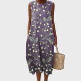 CRISTINA | VESTIDO INFORMAL CON ESTAMPADO FLORAL