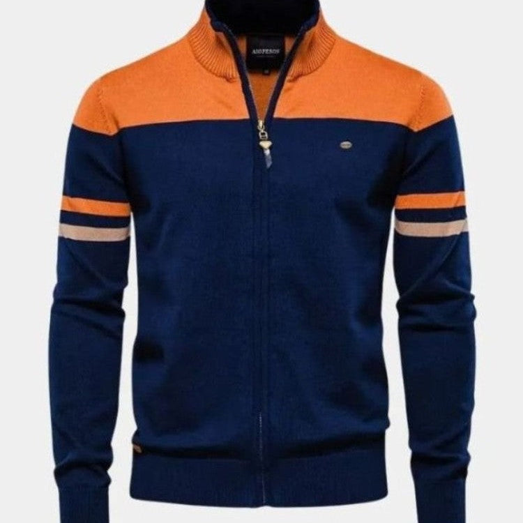 Anders™ | Cardigan de punto con cierre de cremallera