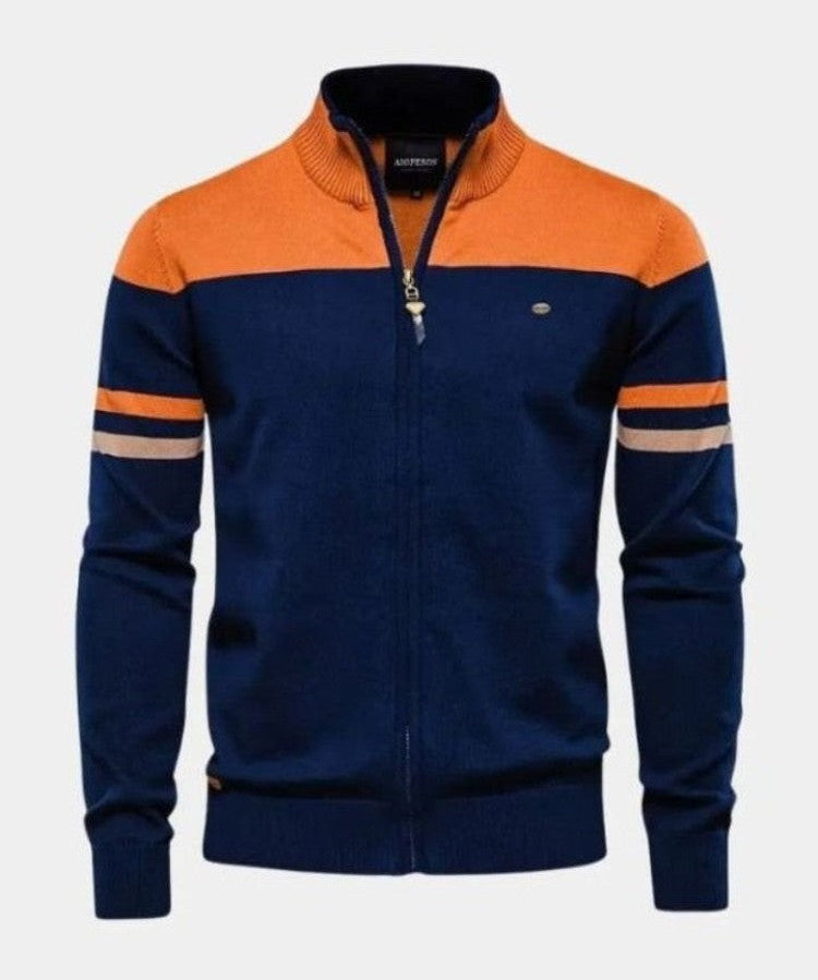 Anders™ | Cardigan de punto con cierre de cremallera