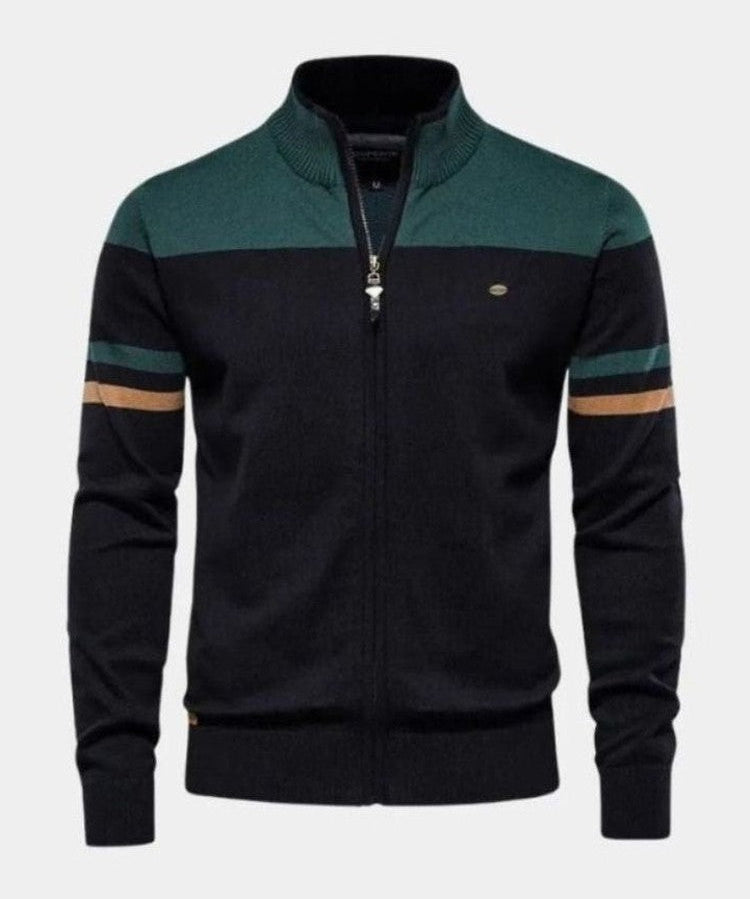 Anders™ | Cardigan de punto con cierre de cremallera