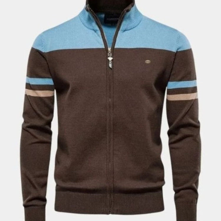 Anders™ | Cardigan de punto con cierre de cremallera