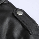 Austin™ | Chaqueta de Cuero Clásica Biker