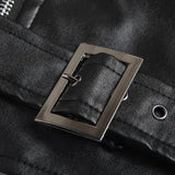 Austin™ | Chaqueta de Cuero Clásica Biker