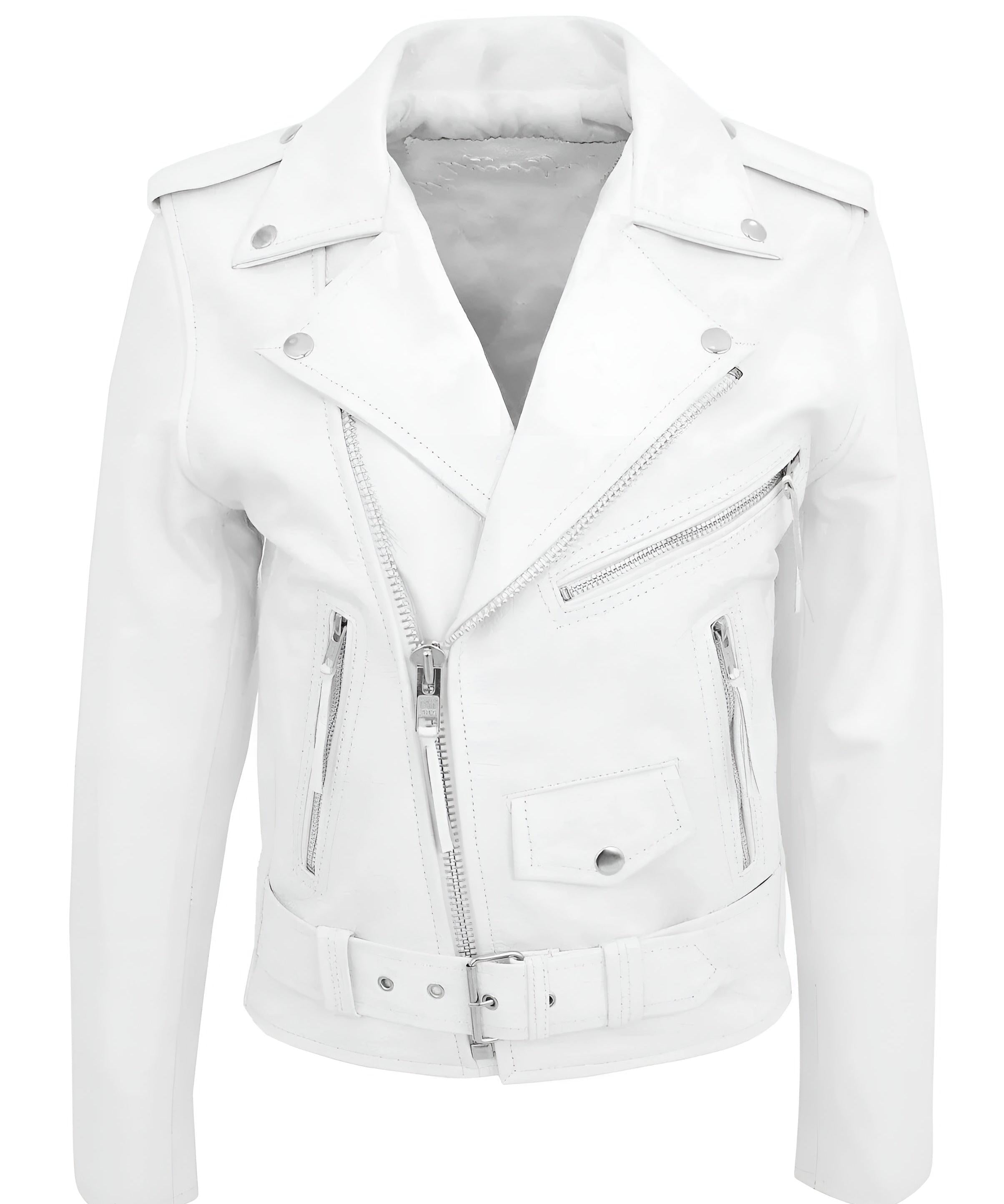 Austin™ | Chaqueta de Cuero Clásica Biker