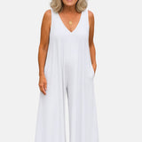 Patricia | Mono sin mangas de pierna ancha