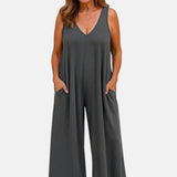 Patricia | Mono sin mangas de pierna ancha