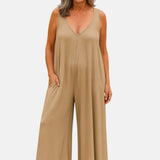 Patricia | Mono sin mangas de pierna ancha