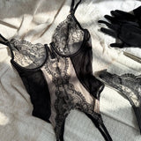 Conjunto de Lencería de Encaje de Lujo Mila Seducción Confianza y Refinamiento para Resaltar Tus Curvas