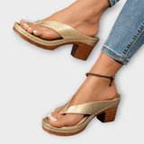 Alba - Zapatos de tacón confortables