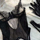 Conjunto de Lencería de Encaje de Lujo Mila Seducción Confianza y Refinamiento para Resaltar Tus Curvas