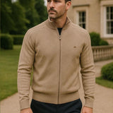 Jacquard™ | Cárdigan de punto con cremallera