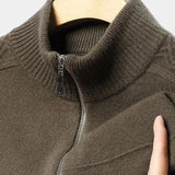 Magnus™ | Sudadera de Cachemira con Cremallera