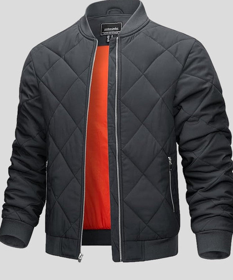 Morten™ | Chaqueta bomber elegante de ante