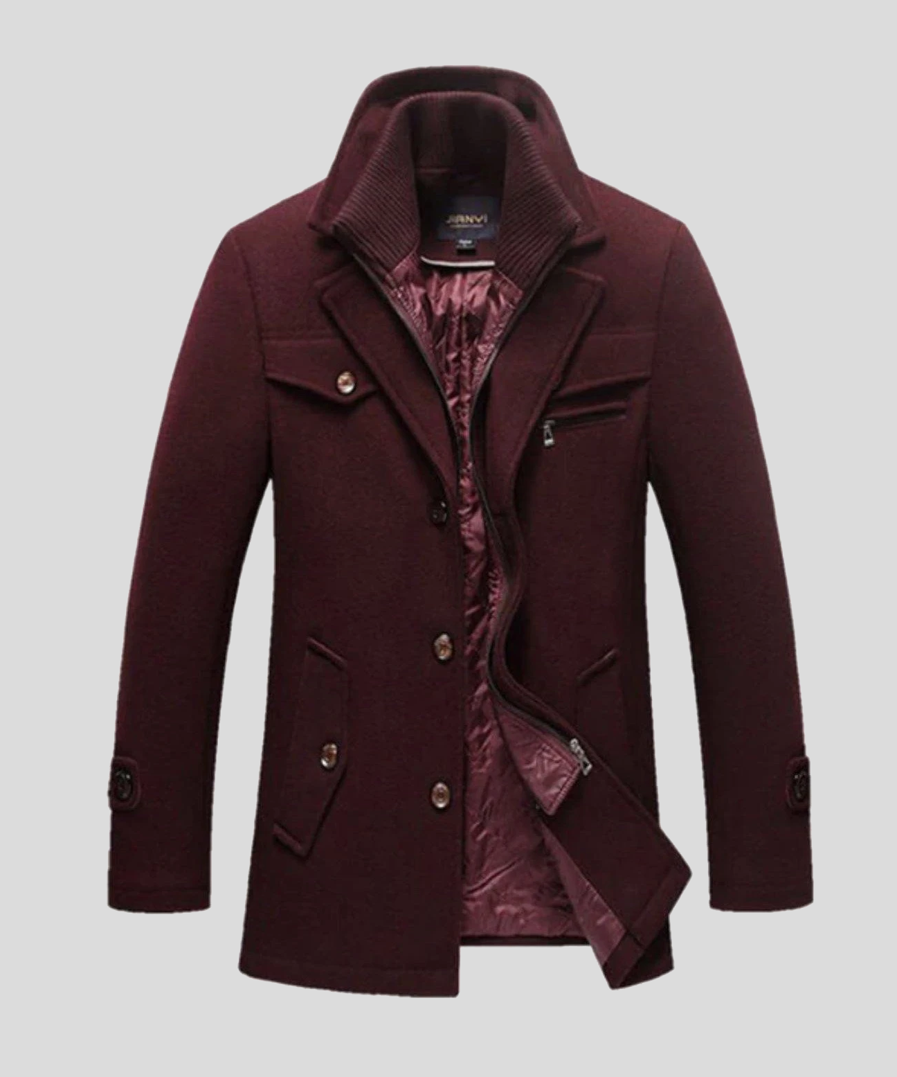 Nikolaj™ | Gabardina clásica de lana