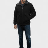 Norbert™ | Chaqueta bomber con cuello de felpa sintética