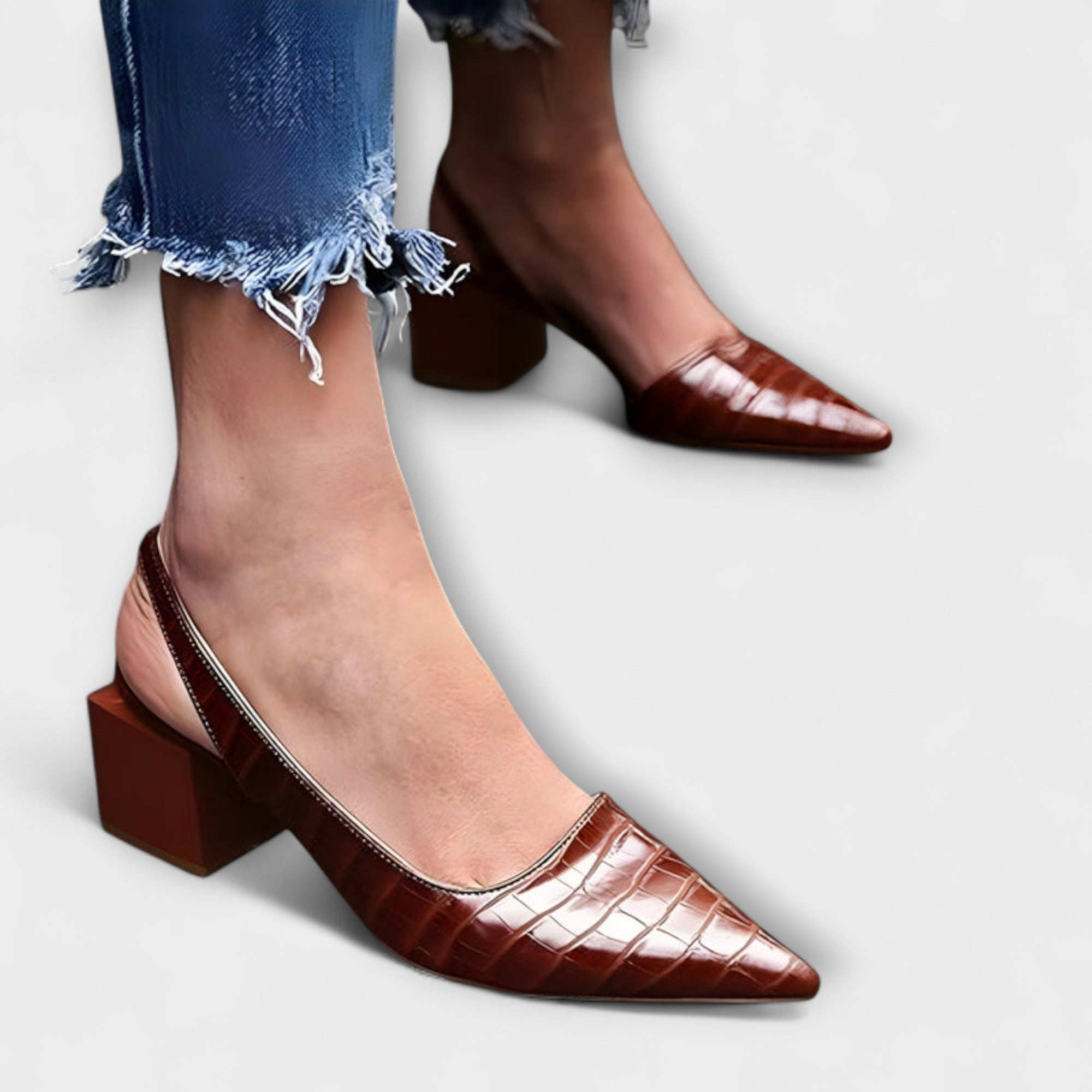 Isabel - Zapatos de tacón Catherine con suelas cómodas