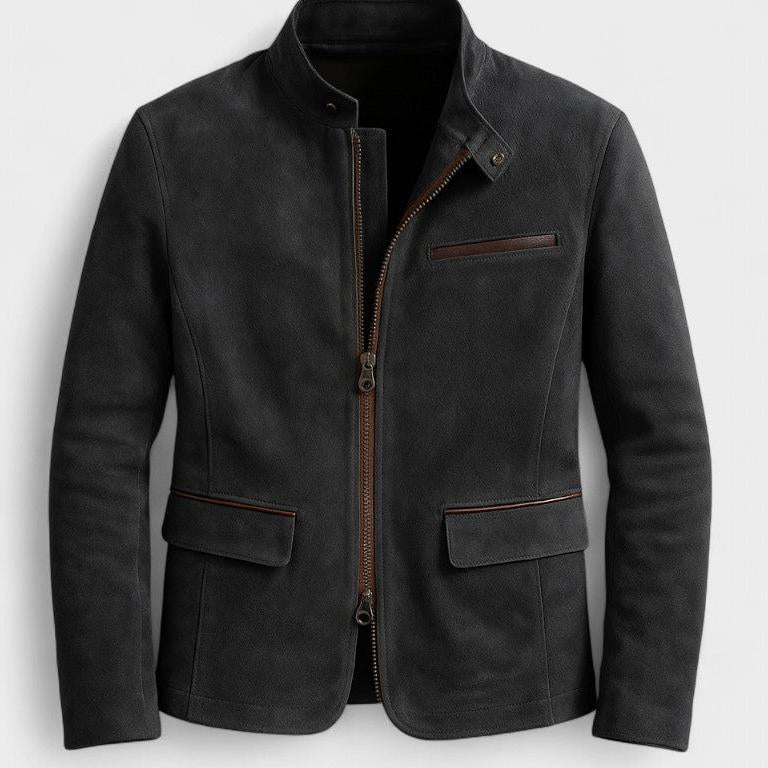 Oliver™ |Chaqueta de piel sintética premium
