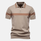 Nicolás | Polo de Manga Corta con Cremallera