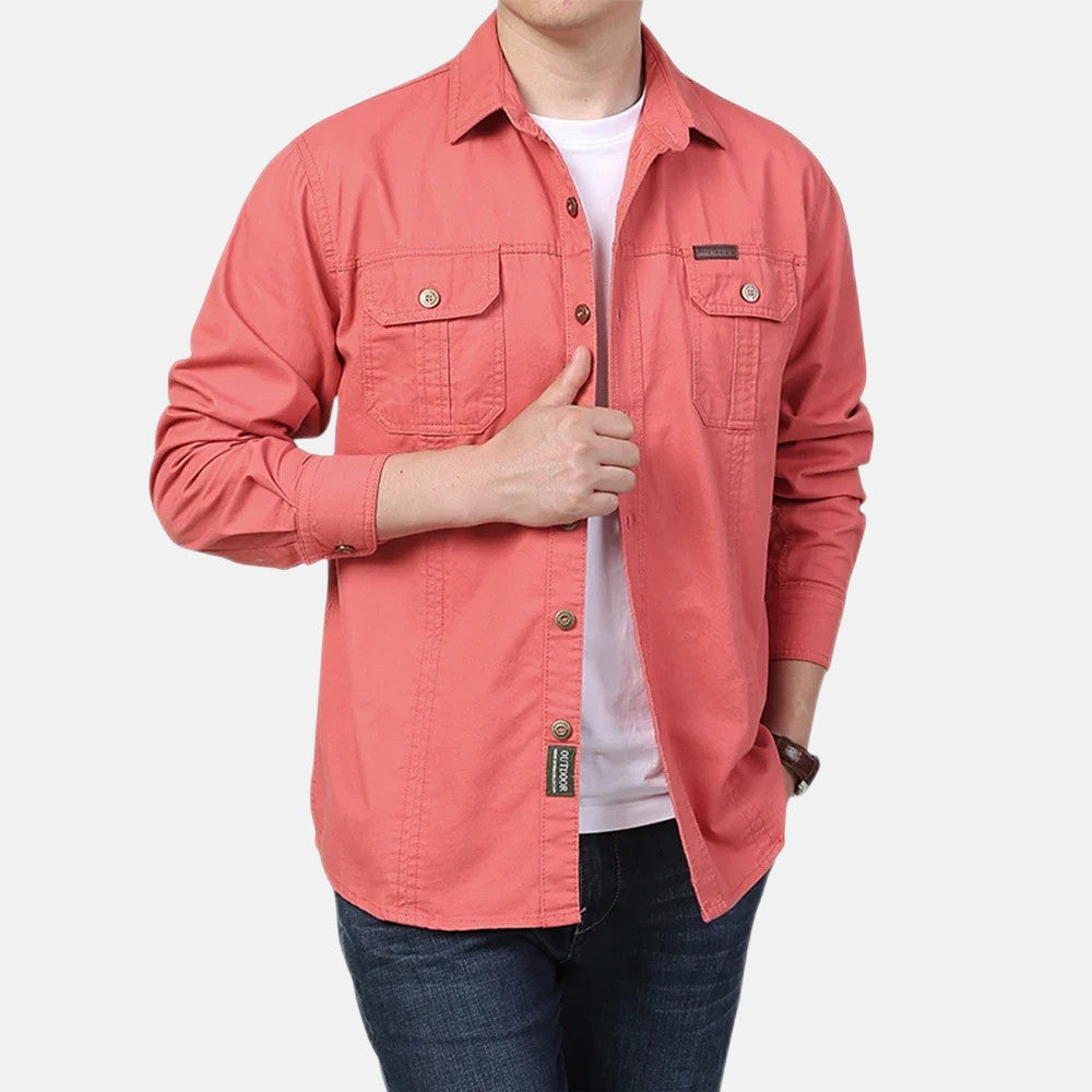 Luis | Camisa de Manga Larga para trabajo