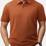Miguel | Polo de Punto de Manga Corta Transpirable