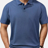 Miguel | Polo de Punto de Manga Corta Transpirable