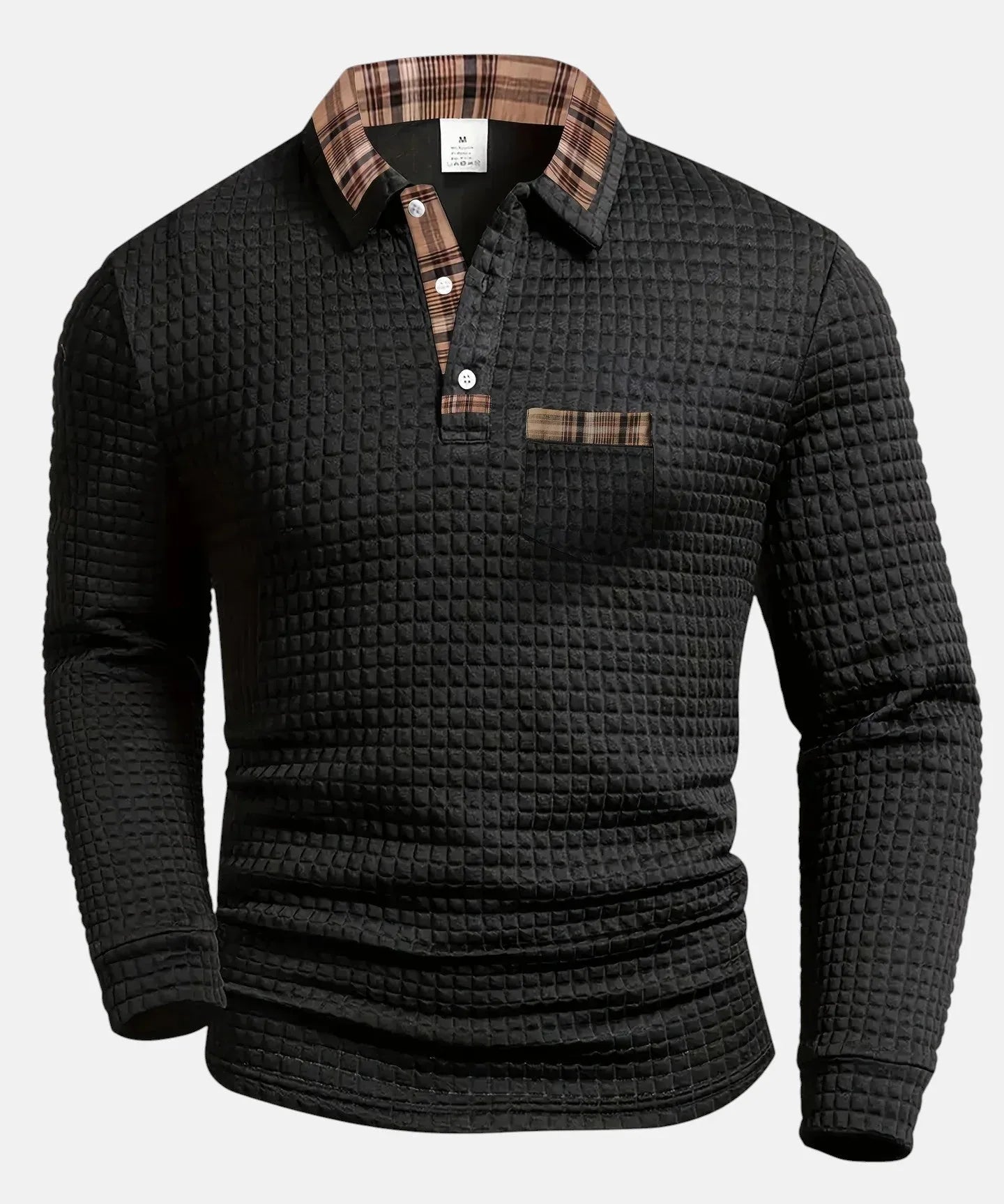 MIGUEL | POLO CON DISEÑO DE CUADROS - Hala Madrid