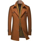 Chaqueta De Invierno Scott De Lana Para Hombre Estilo Sofisticado Y Calidez Inigualable
