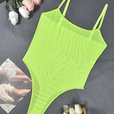 Sora Cuerpo De Malla Transparente Lencería Sexy Confortable Ajuste Perfecto Tejido Elástico Suave Para Todas Las Figuras