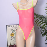 Sora Cuerpo De Malla Transparente Lencería Sexy Confortable Ajuste Perfecto Tejido Elástico Suave Para Todas Las Figuras