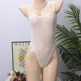 Sora Cuerpo De Malla Transparente Lencería Sexy Confortable Ajuste Perfecto Tejido Elástico Suave Para Todas Las Figuras