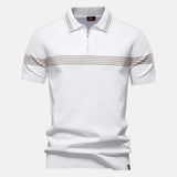 Nicolás | Polo de Manga Corta con Cremallera