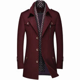 Chaqueta De Invierno Scott De Lana Para Hombre Estilo Sofisticado Y Calidez Inigualable