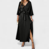 Penélope | Vestido de Gala largo con escote en V