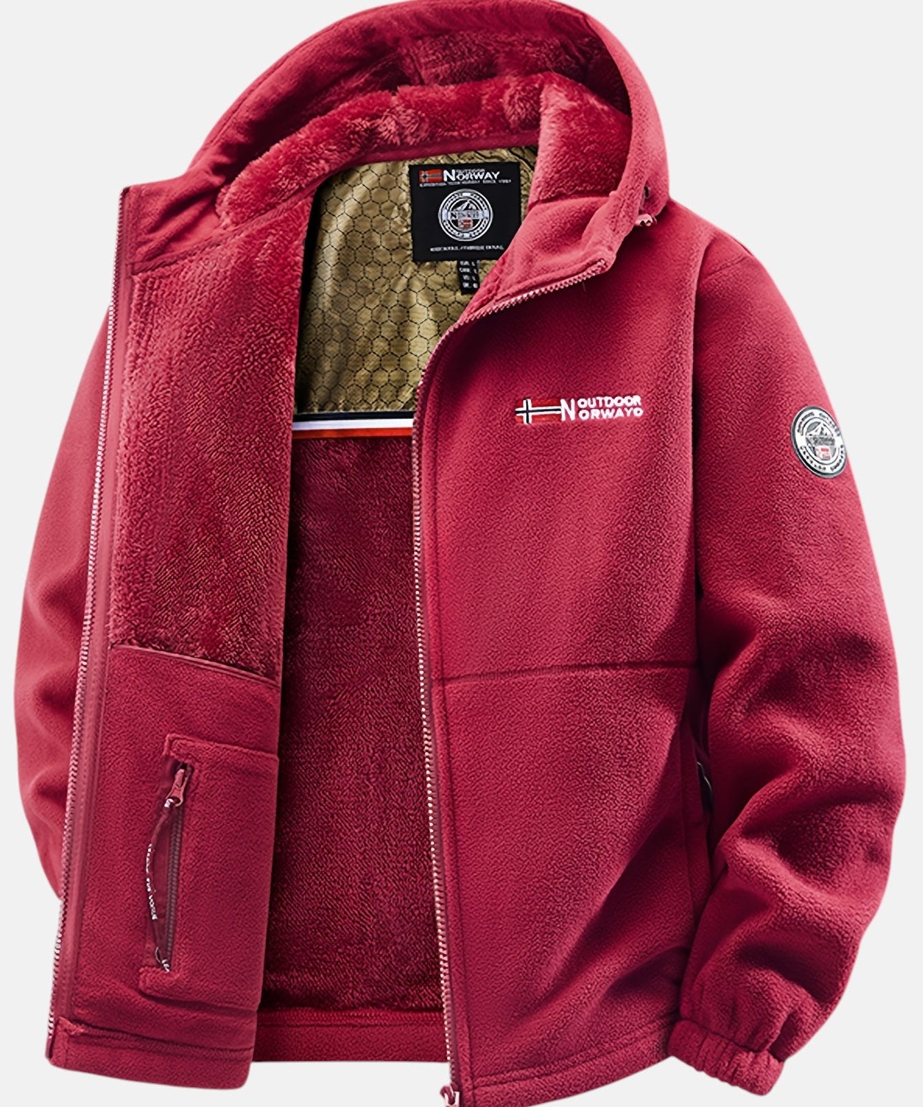 LUIS | CHAQUETA DE INVIERNO TÉRMICA DE FORRO POLAR