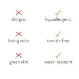 Anillo de plata con perlas de agua dulce clásico