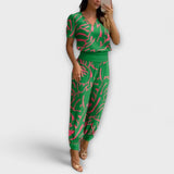 Cristina | Elegante conjunto con top y pantalón