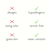 Anillo de trébol dorado