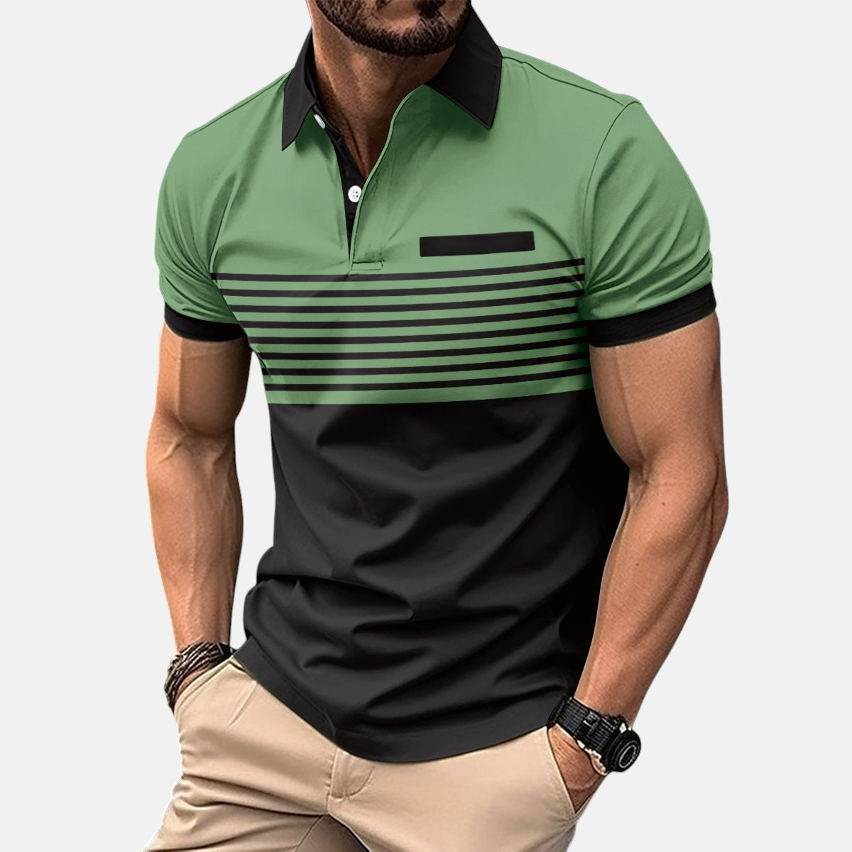 Rafael | Polo de Manga Corta Slim