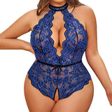 Camila Body De Encaje Halter Con Escote Profundo Y Corte Seductor Con Estilo Y Comodidad
